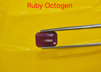 Ruby Octogen 4.90 cts