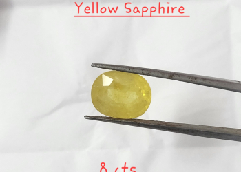 Yellow Sapphire 8 cts