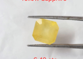 Yellow Sapphire 6.40 cts